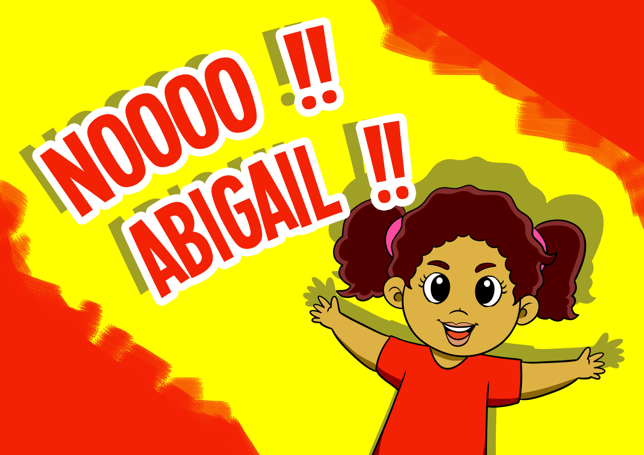 nooo abigail! nooo abigail!