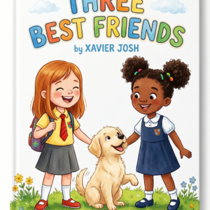 three best friends children's book about friendship & loyalty